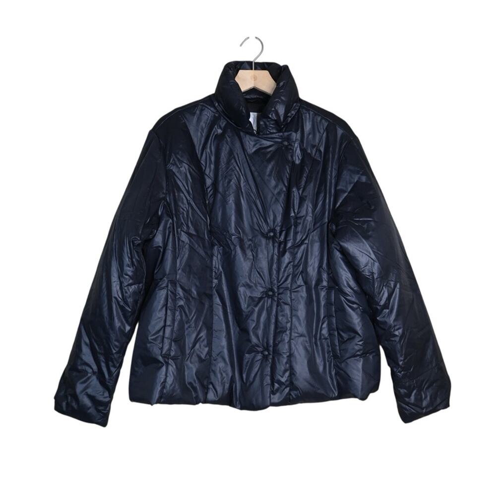 The Gap Womens XL Vintage 2006 Black Puffer Jacket Coat